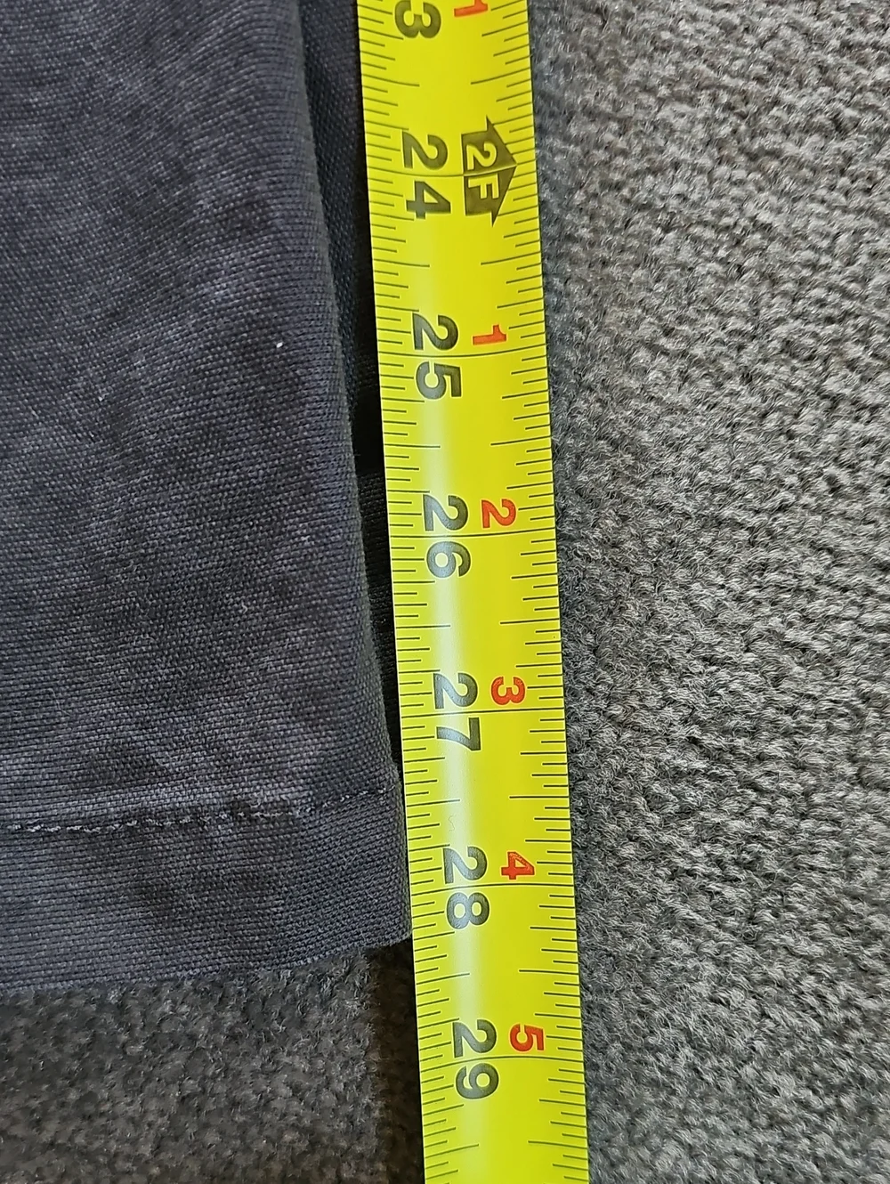 Men's Dark Grey Utility Cargo Pants - Size 34